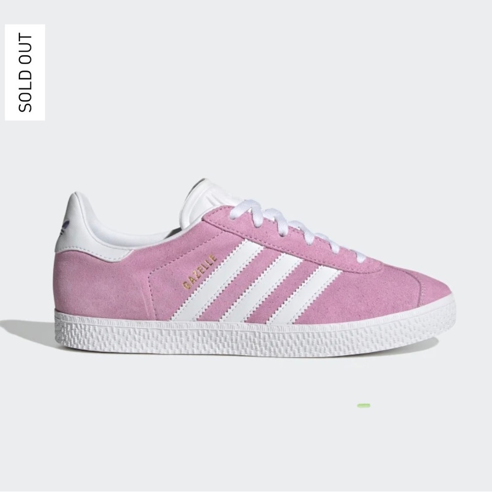 New Adidas gazelle size 7 sneakers with box